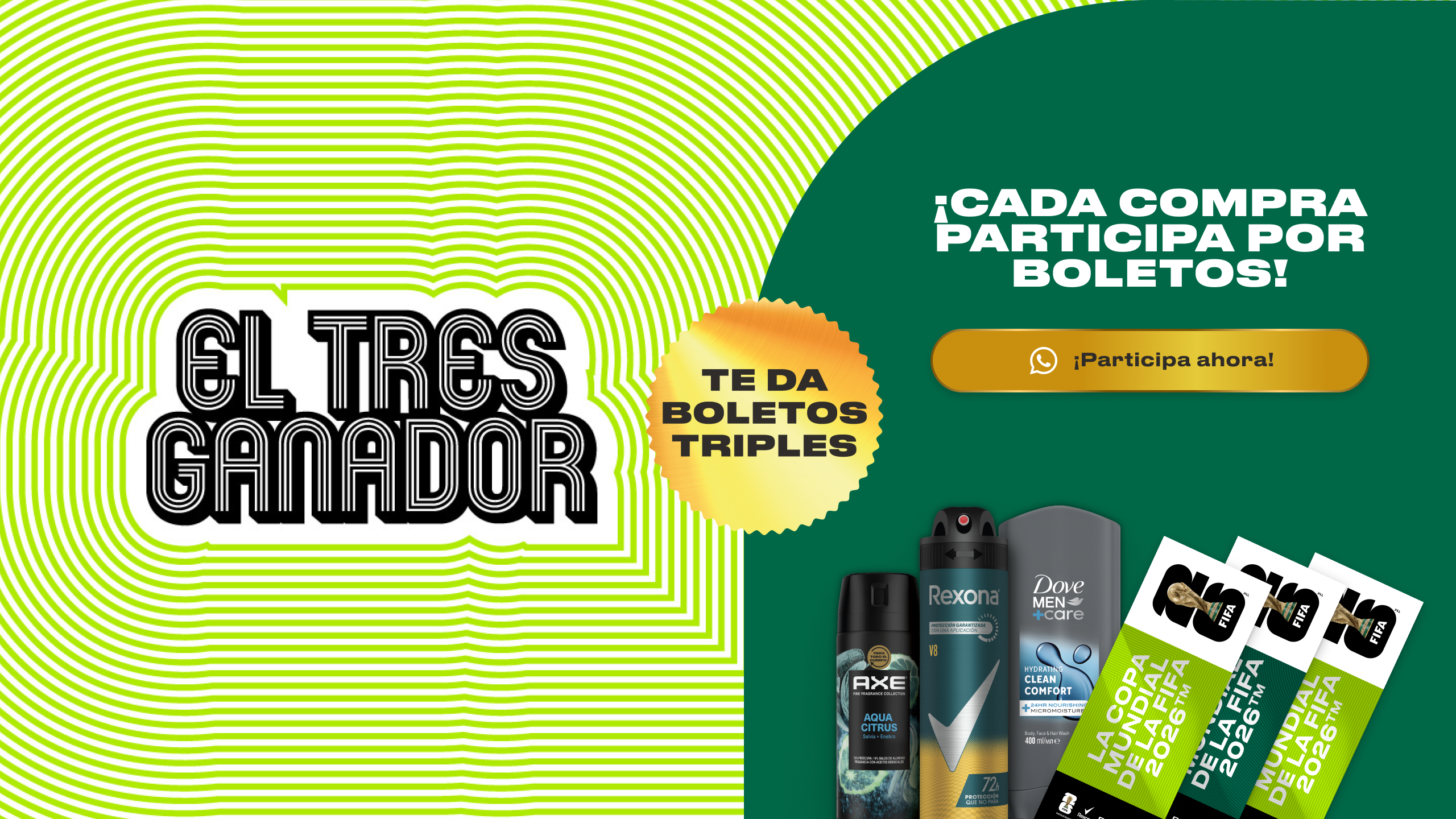 CADA COMPRA PARTICIPA POR BOLETOS